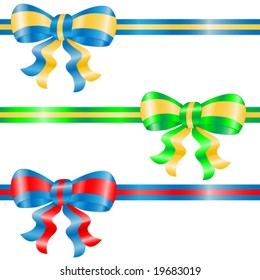 Gift wrap, ribbons, tissue paper, gift loop