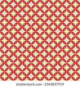 Gift wrap seamless design vector