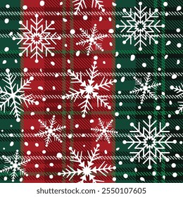 Gift Wrap, Gift Wrapping, Gift Wrapping Paper, Snow Flakes, Plaid, Buffalo check, 