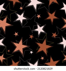 Gift wrapping paper. Fashion fabric print. Geometric shapes ornament. Repeating texture. Backdrop. Wallpaper.