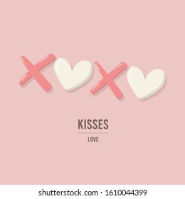 gift for you , valentine vector card , in love , Together 
