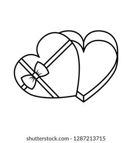 giftbox with heart shape