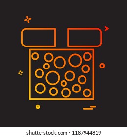 Giftbox icon design vector