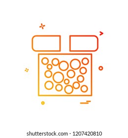 Giftbox icon design vector