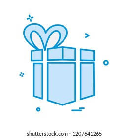 Giftbox icon design vector