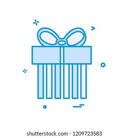 Giftbox icon design vector