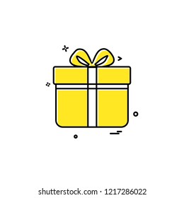 Giftbox icon design  vector 