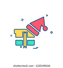 Giftbox icon design vector