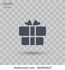 giftbox icon. Vector illustration EPS 10.
