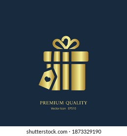giftbox icon. Vector illustration EPS 10.