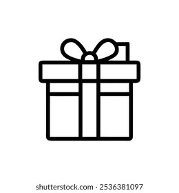 gift-box icon vector illustration style
