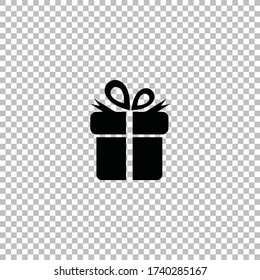 Giftbox icon vector.Present sign illustration.Gift icon