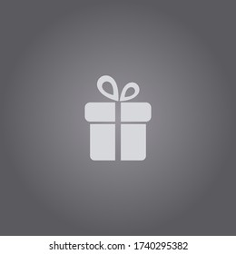 Giftbox icon vector.Present sign illustration.Gift icon
