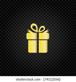 Giftbox icon vector.Present sign illustration.Gift icon