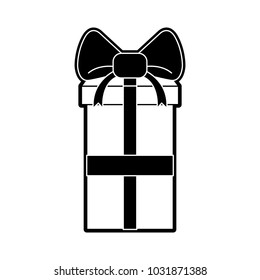 Giftbox present isolated