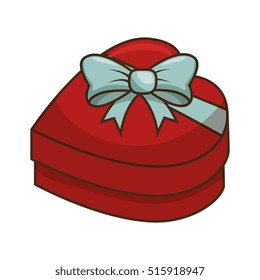 giftbox present isolated icon