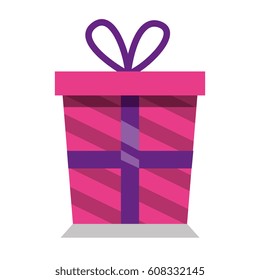 giftbox present isolated icon