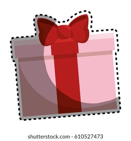 giftbox present isolated icon