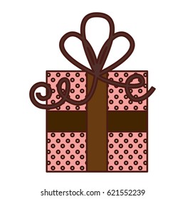 giftbox present isolated icon