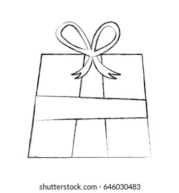 giftbox present isolated icon