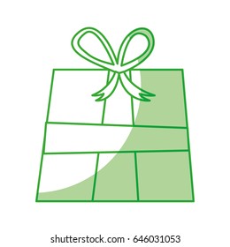 giftbox present isolated icon