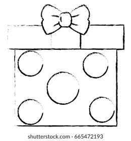 giftbox present isolated icon