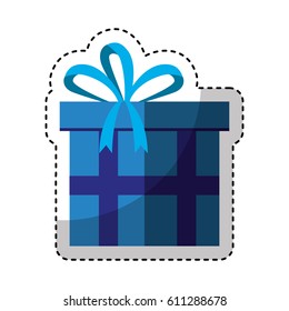 giftbox present isolated icon vector illustration design