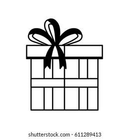 giftbox present isolated icon vector illustration design