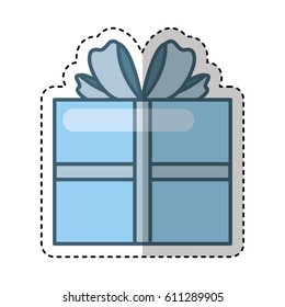 giftbox present isolated icon vector illustration design
