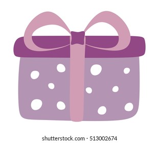 Giftbox with a ribbon