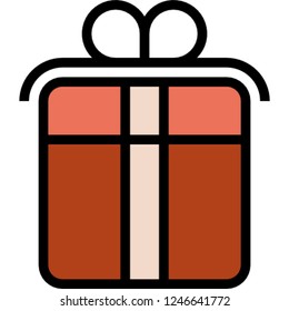 gift-box ribbon package