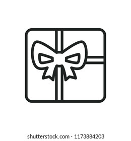giftbox vector icon