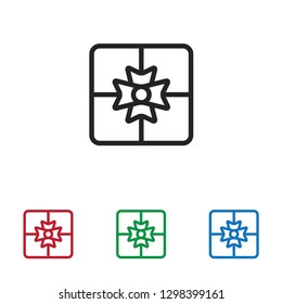Giftbox vector icon