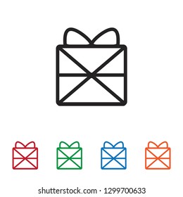 Giftbox vector icon