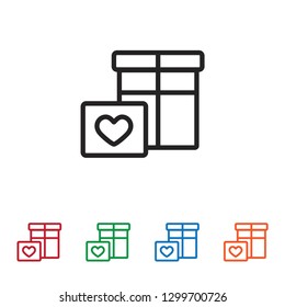 Giftbox vector icon