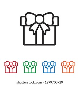 Giftbox vector icon