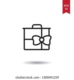 Giftbox vector icon