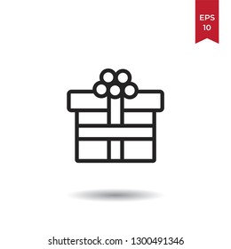 Giftbox vector icon