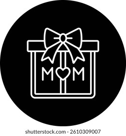 Giftbox vector icon. Can be used for printing, mobile and web applications.
