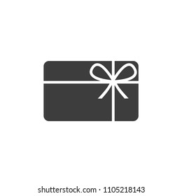 Giftcard Icon Vector Image