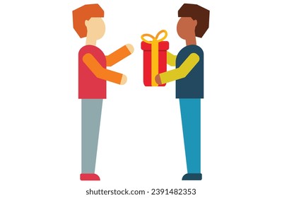 gift-giving,celebrating,gift that keeps on giving,The Act of Giving,share people swapping presents and showing love,friends exchanging gifts at home or parties,Reactions from gift reciving