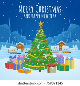 Gifts Around the Christmas Tree