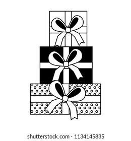 gifts boxes present icon