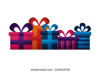 gifts boxes present icon