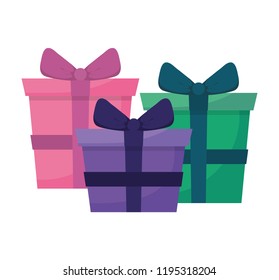 gifts boxes presents icon