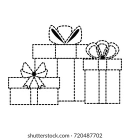 gifts boxes presents icon