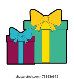 gifts boxes presents icon