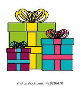 gifts boxes presents icon