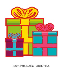 gifts boxes presents icon