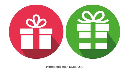 Gifts and celebration icons set, can be used to illustrate topics like parties, birthday celebration, family events. - Vector